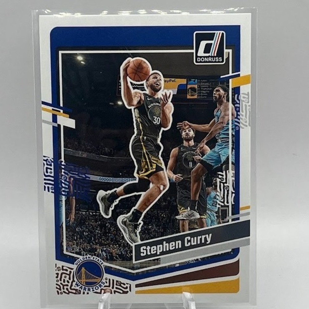 Stephen Curry 2023 Panini Donruss 65 NBA Golden State Warriors Basketball Card